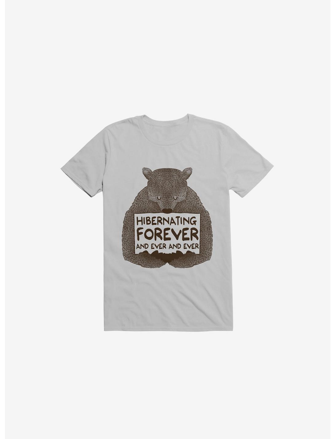 Hibernating Forever Ice Grey T-Shirt