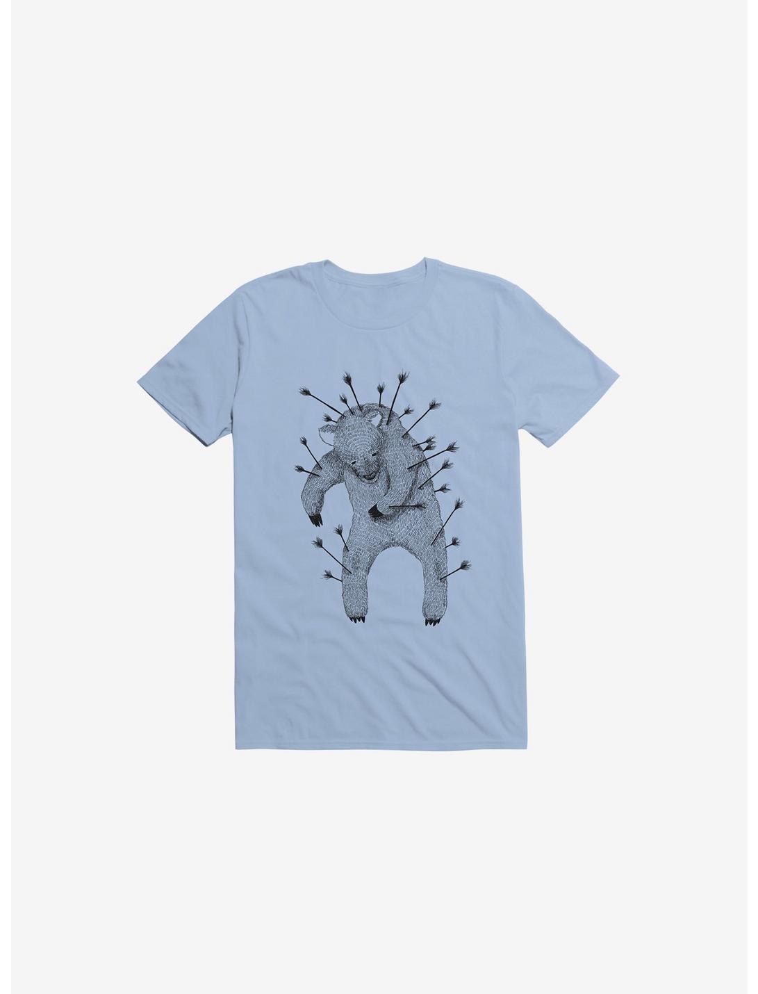 Life And Love Bear Light Blue T-Shirt