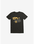 If You Love Me Let Me Sleep Bear Black T-Shirt