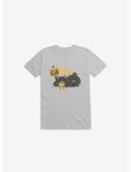 If You Love Me Let Me Sleep Bear Ice Grey T-Shirt
