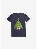 My Favorite Xmas Tree Navy Blue T-Shirt