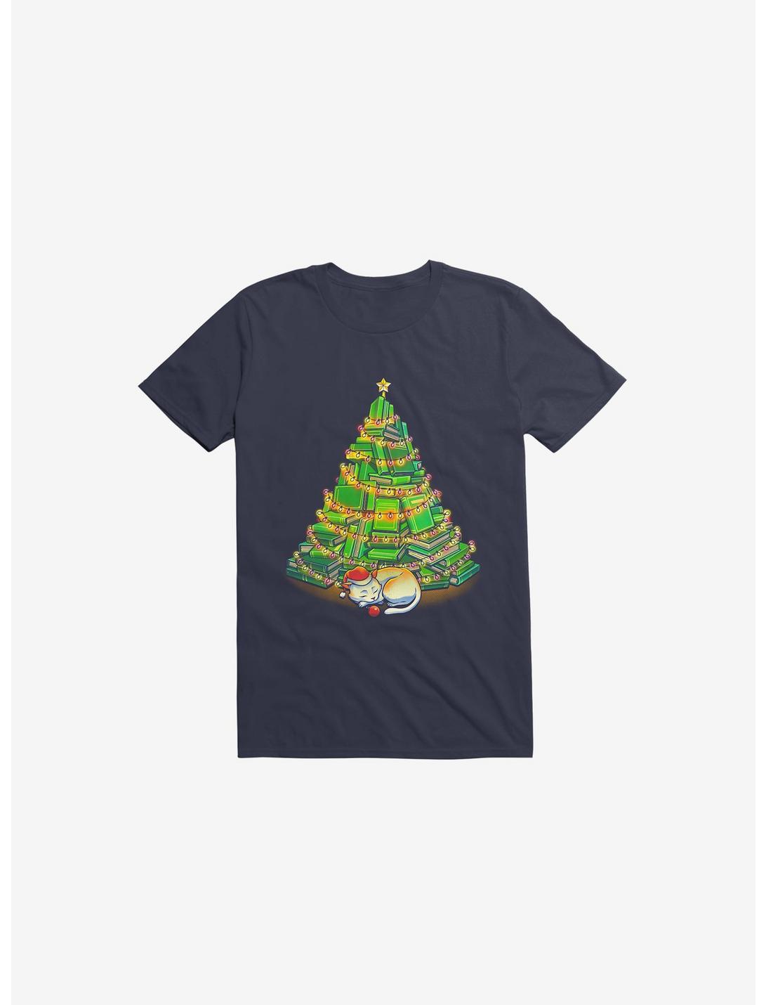 My Favorite Xmas Tree Navy Blue T-Shirt