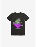 Hip Hop Hippo Black T-Shirt