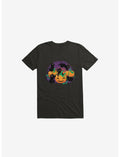 Hello Cat Halloween Black T-Shirt