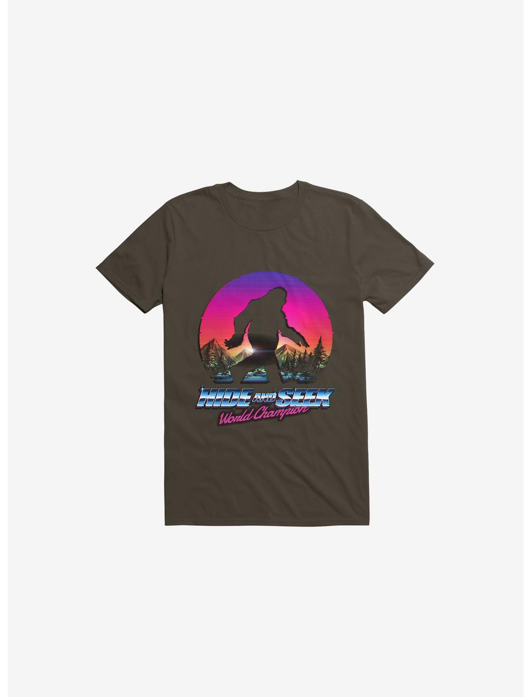 Hide And Seek World Champion: Bigfoot Is Real T-Shirt