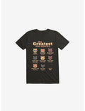Greatest Bears: Insert Your Bear Black T-Shirt