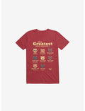 Greatest Bears: Insert Your Bear Red T-Shirt