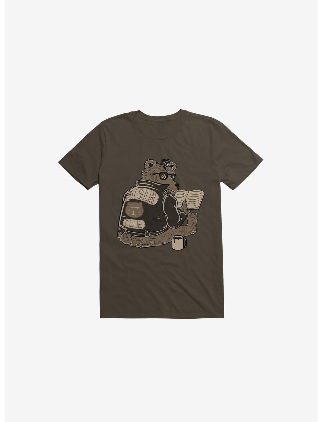 Anti Social Club Brown T-Shirt