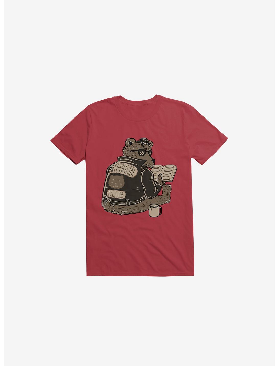 Anti Social Club Red T-Shirt