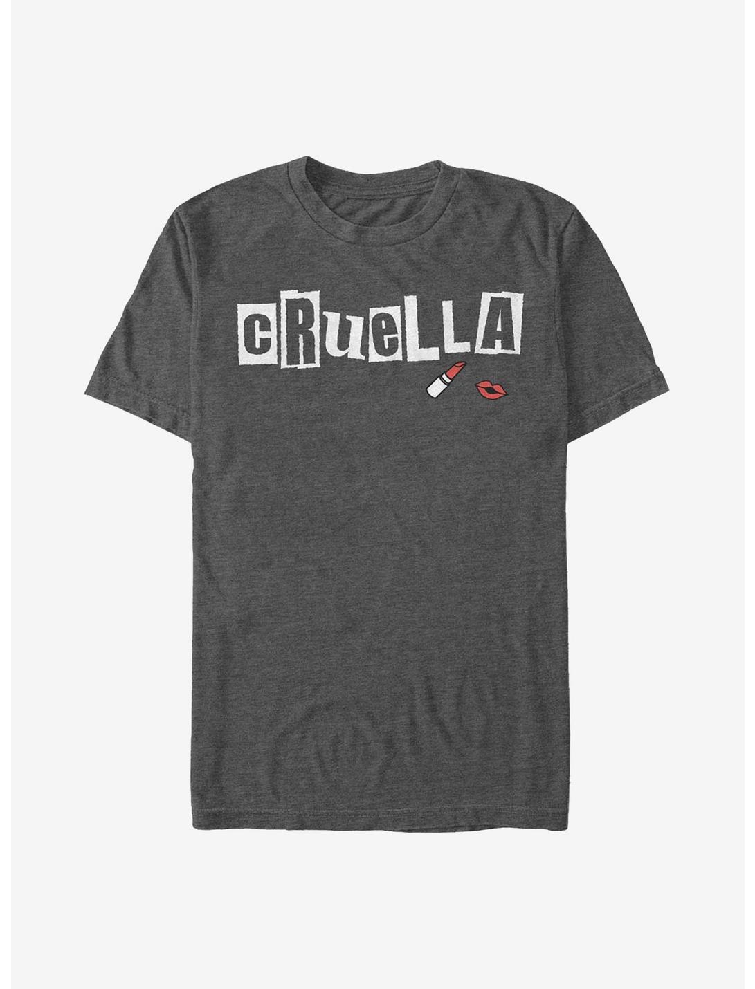 Disney Cruella Magazine Cut Out Name T-Shirt