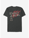 Disney Cruella Spray Fire Cut Out Name T-Shirt