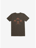 Four Wise Monkeys Brown T-Shirt