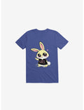 I Hate People Bunny Royal Blue T-Shirt