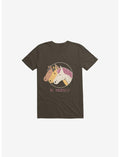 Be Yourself Unicorn Brown T-Shirt