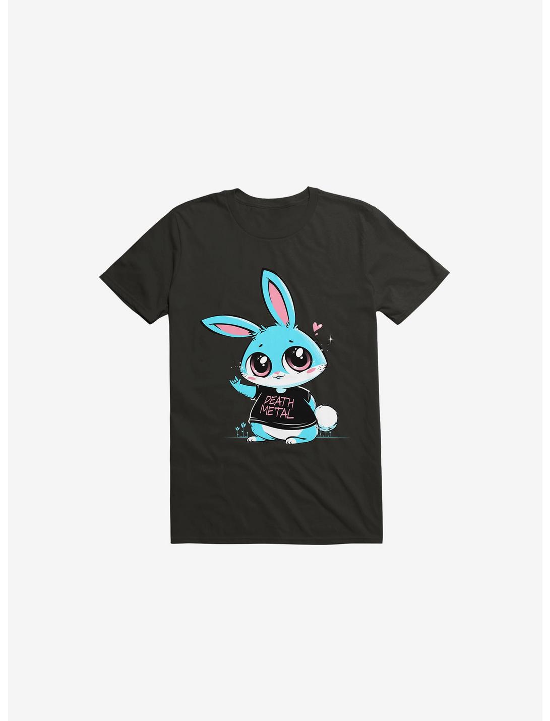 Death Metal Bunny Black T-Shirt