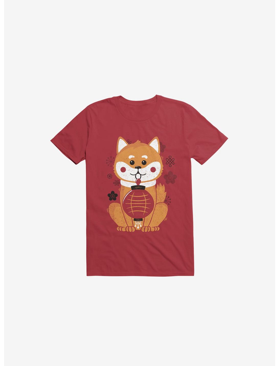 Happy Dog Year Red T-Shirt