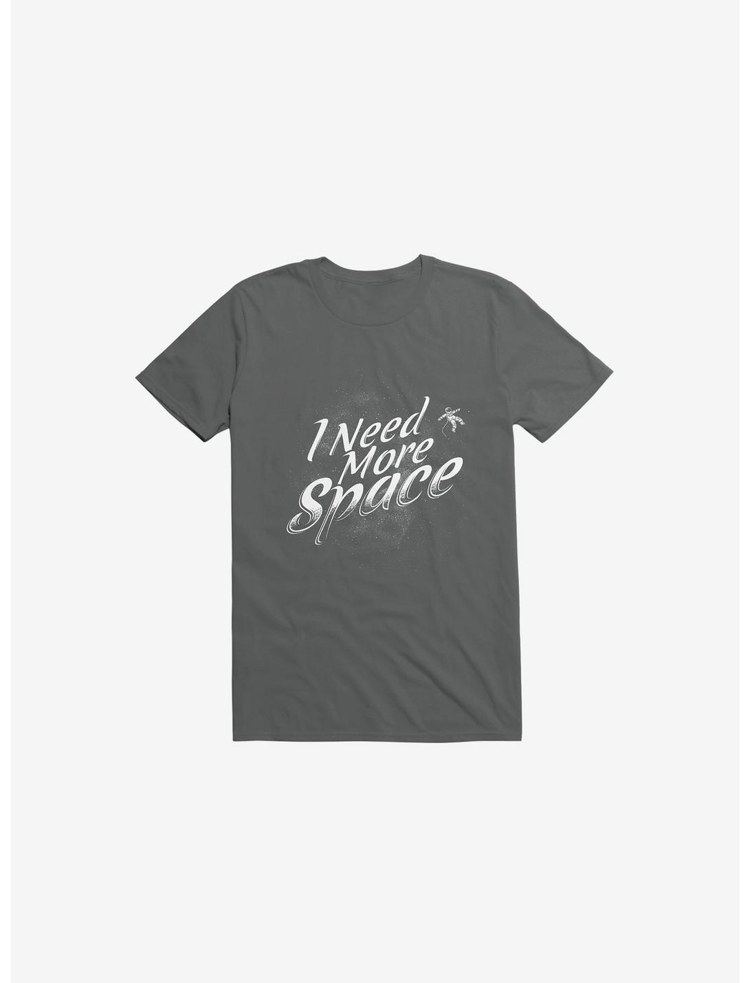 I Need More Space Astronaut Charcoal Grey T-Shirt