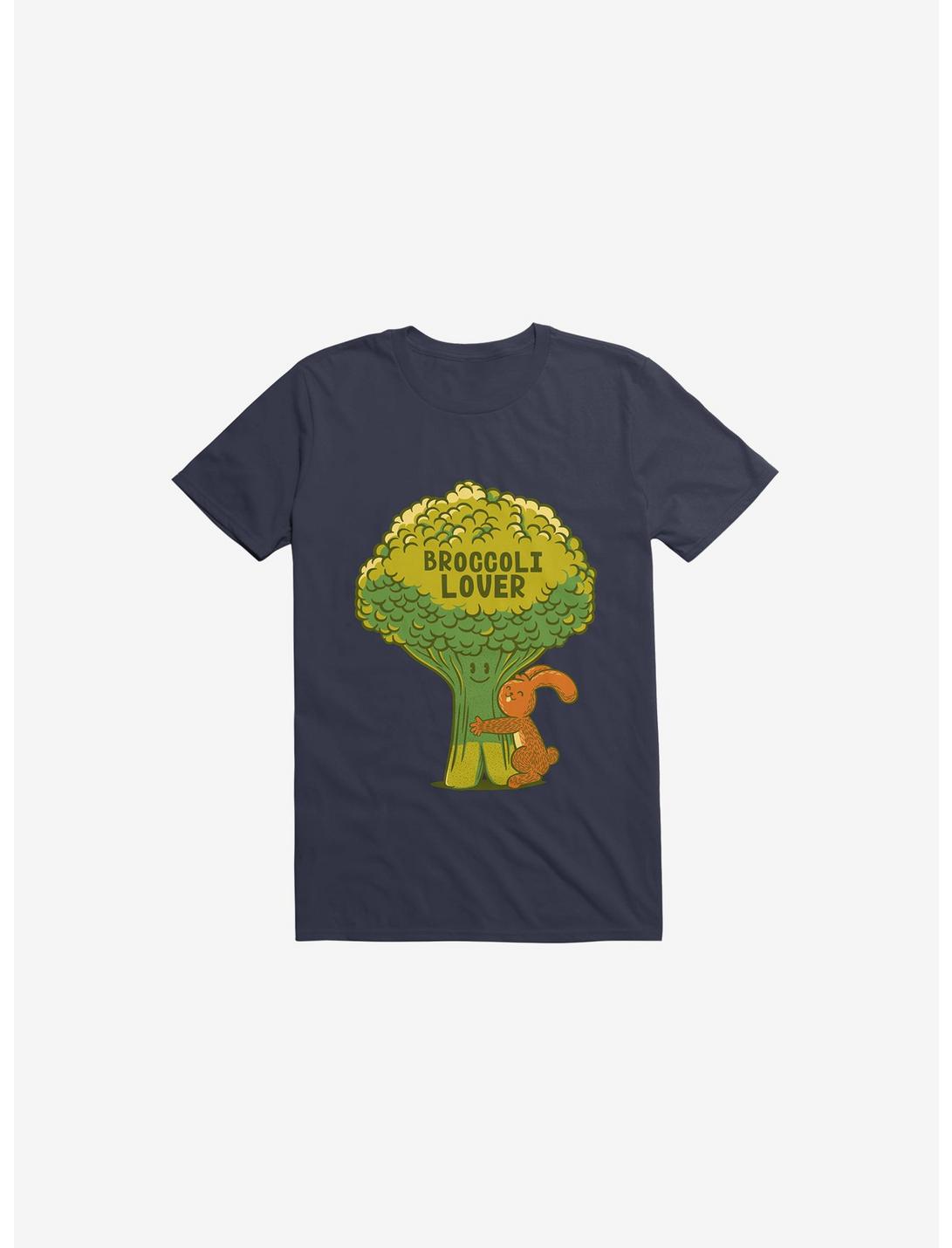 Broccoli Lover Navy Blue T-Shirt