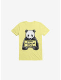 Don't Grow Up It's A Trap Corn Silk Yellow T-Shirt