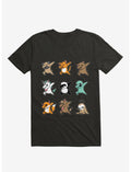 Dabbing Party Black T-Shirt