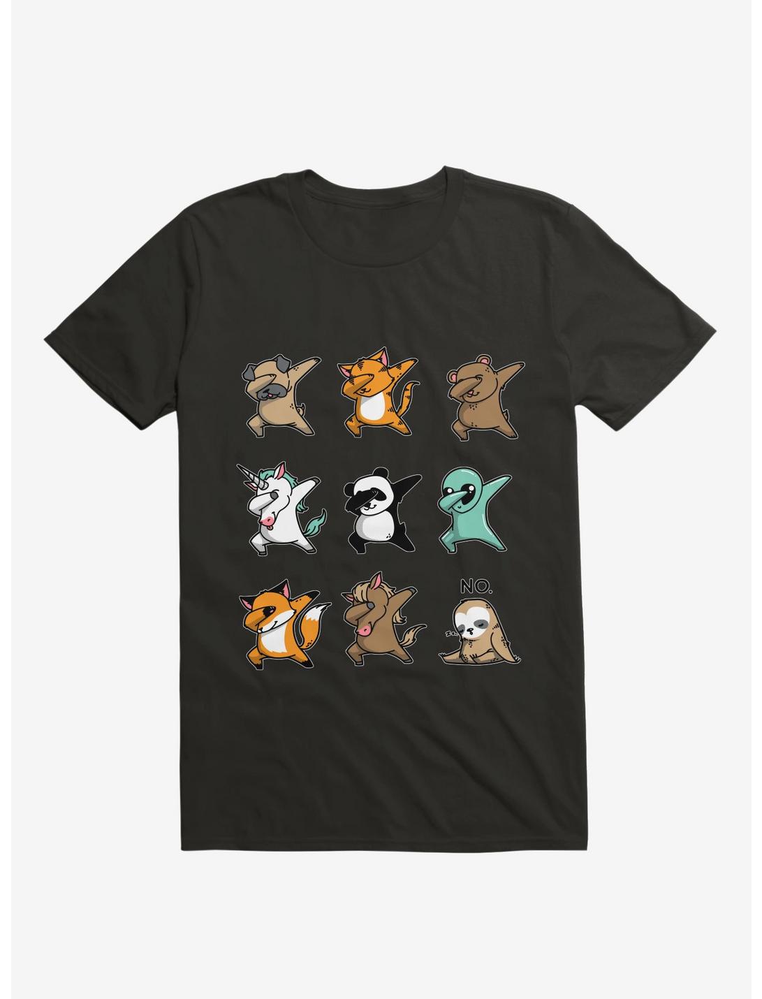 Dabbing Party Black T-Shirt
