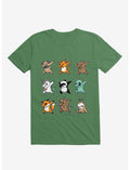 Dabbing Party Kelly Green T-Shirt
