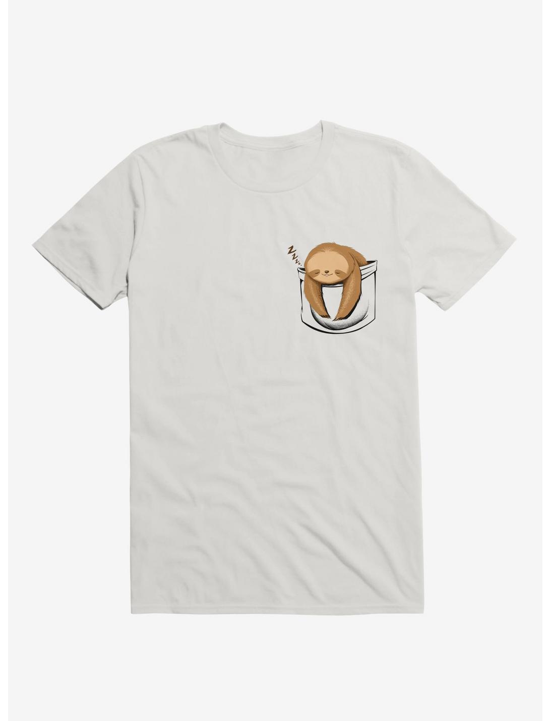 Sloth In A Pocket T-Shirt