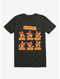 All The Fox I Give Black T-Shirt