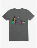 I Think My Cat Wants To Kill Me Charcoal Grey T-Shirt