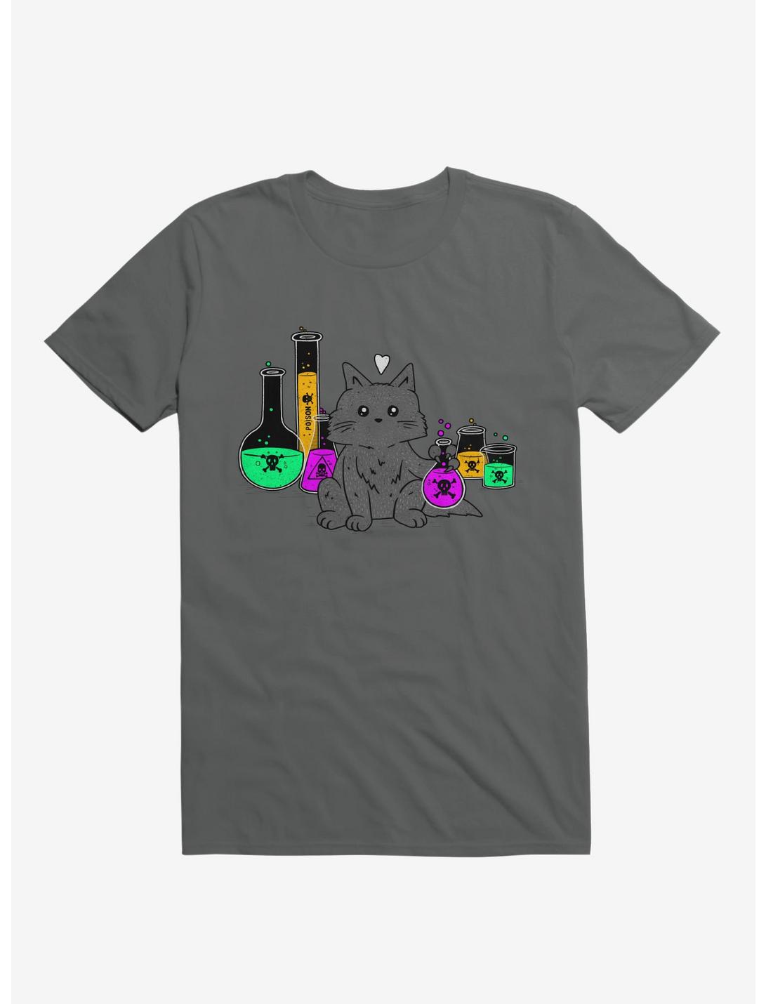 I Think My Cat Wants To Kill Me Charcoal Grey T-Shirt