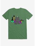I Think My Cat Wants To Kill Me Kelly Green T-Shirt