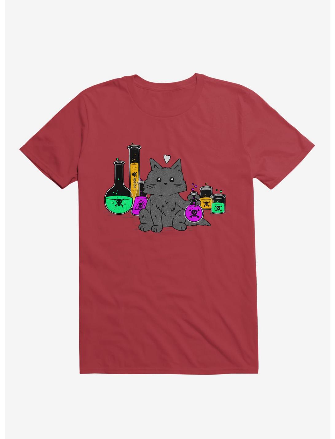 I Think My Cat Wants To Kill Me Red T-Shirt