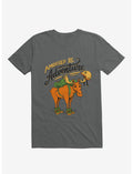 Amoosed By Adventure Charcoal Grey T-Shirt