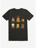 Artist Dogs Black T-Shirt