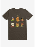 Artist Dogs Brown T-Shirt