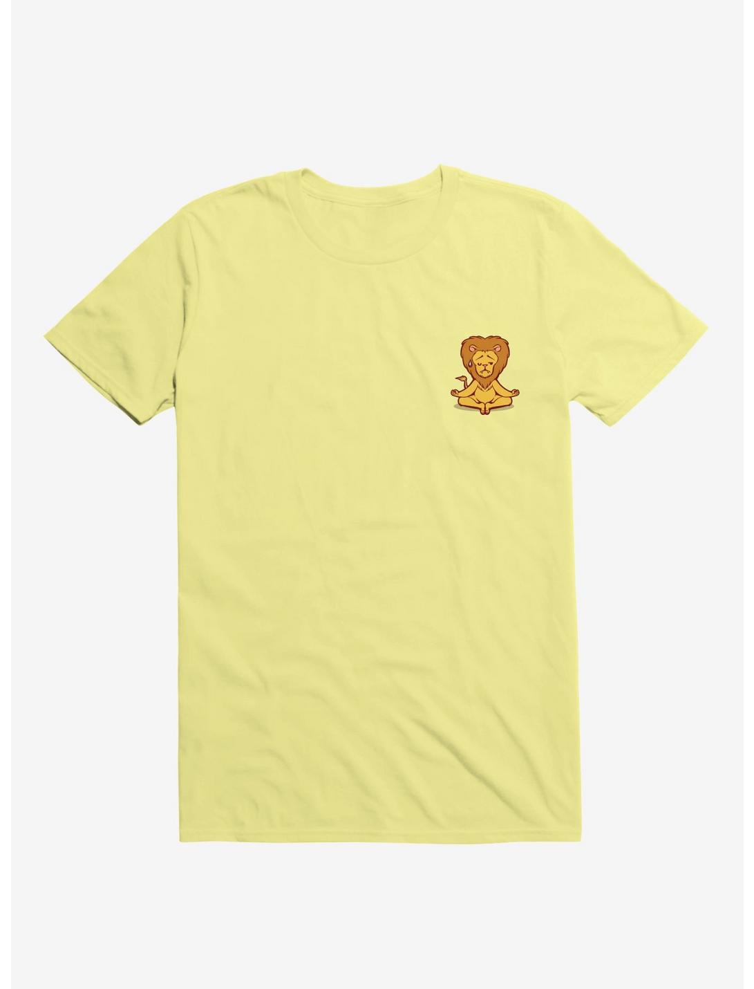 Lion Animals Meditation Zen Buddhism T-Shirt