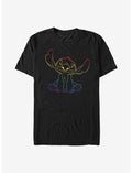 Disney Stitch Rainbow Pride Stitch T-Shirt