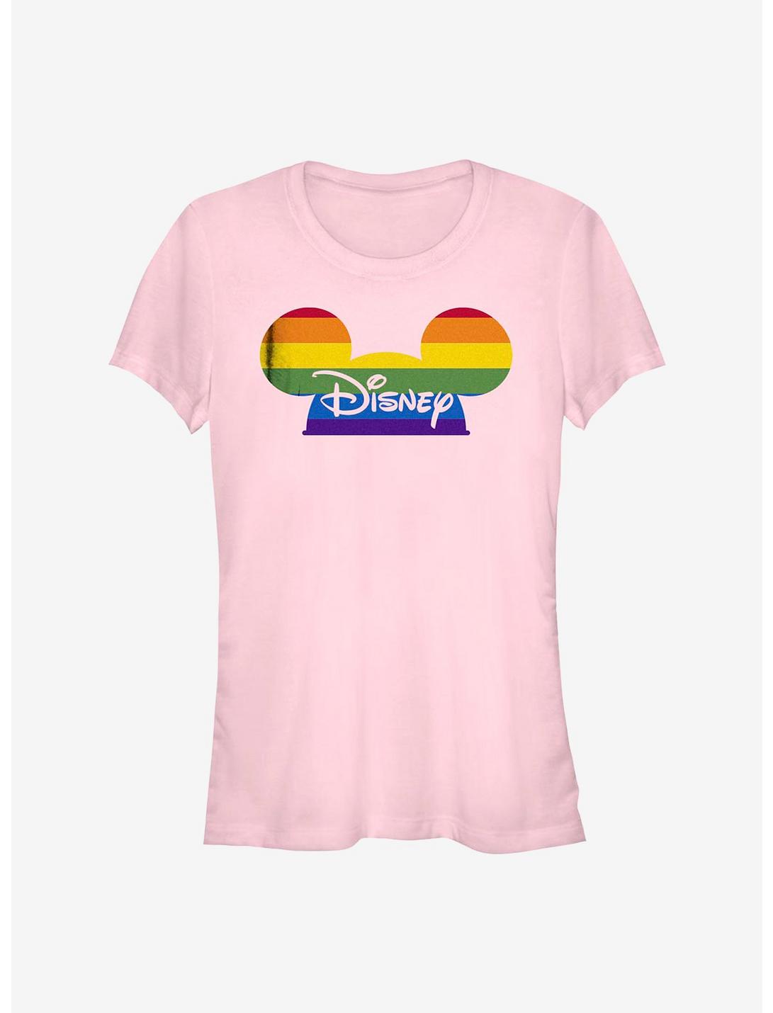 Disney Mickey Mouse Disney Rainbow Pride Hat T-Shirt