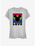 Disney Mickey Mouse Love Rainbow Box T-Shirt