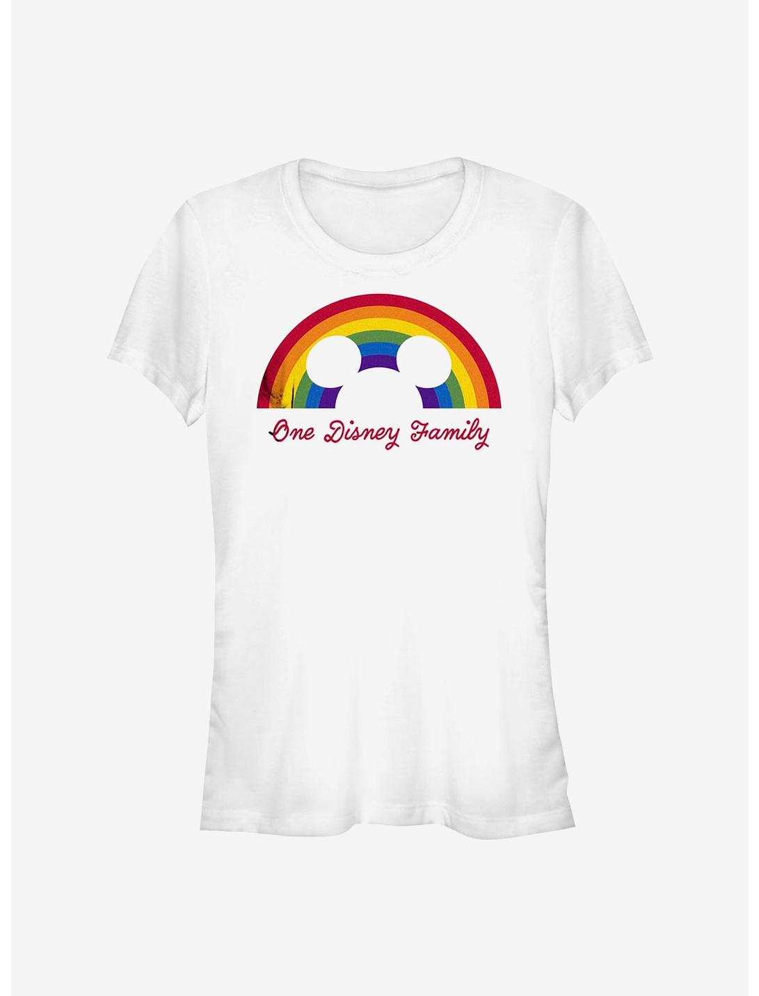 Disney Mickey Mouse Rainbow Our Disney Family T-Shirt