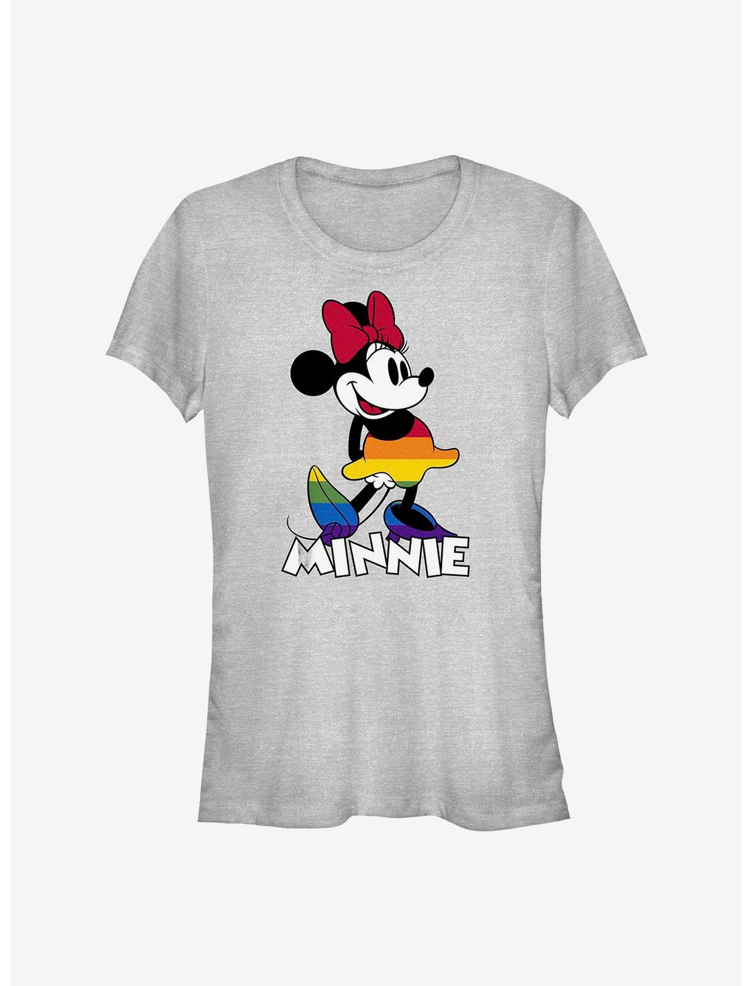 Disney Minnie Mouse Minnie Rainbow Dress Pride T-Shirt