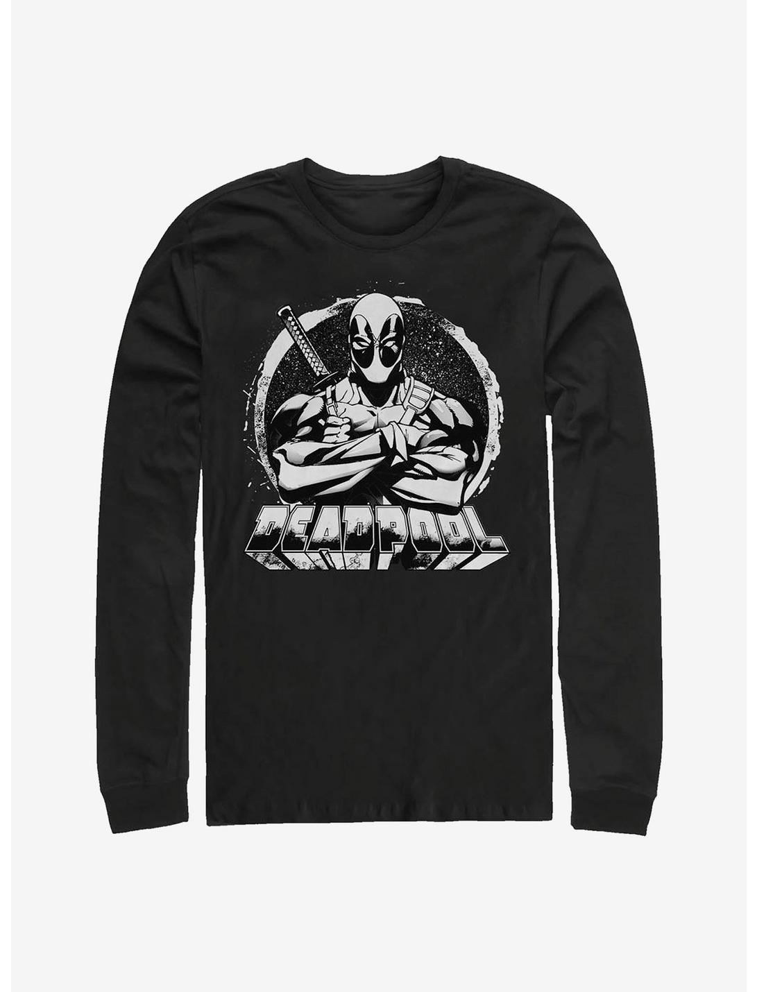 Marvel Deadpool For Hire Long-Sleeve T-Shirt