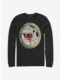 Marvel Deadpool Cats Rule Everything Around Me Long-Sleeve T-Shirt