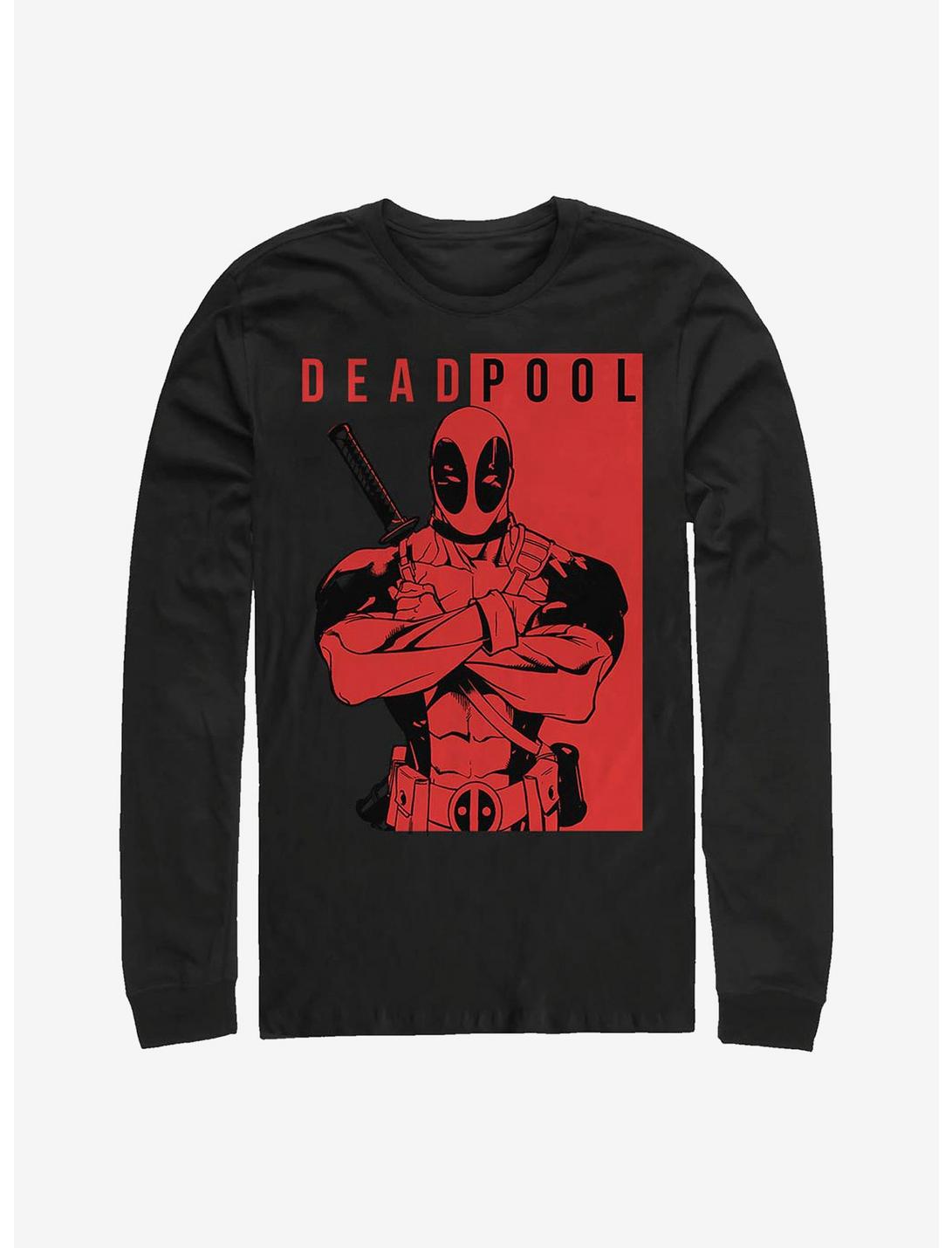 Marvel Deadpool Police Long-Sleeve T-Shirt