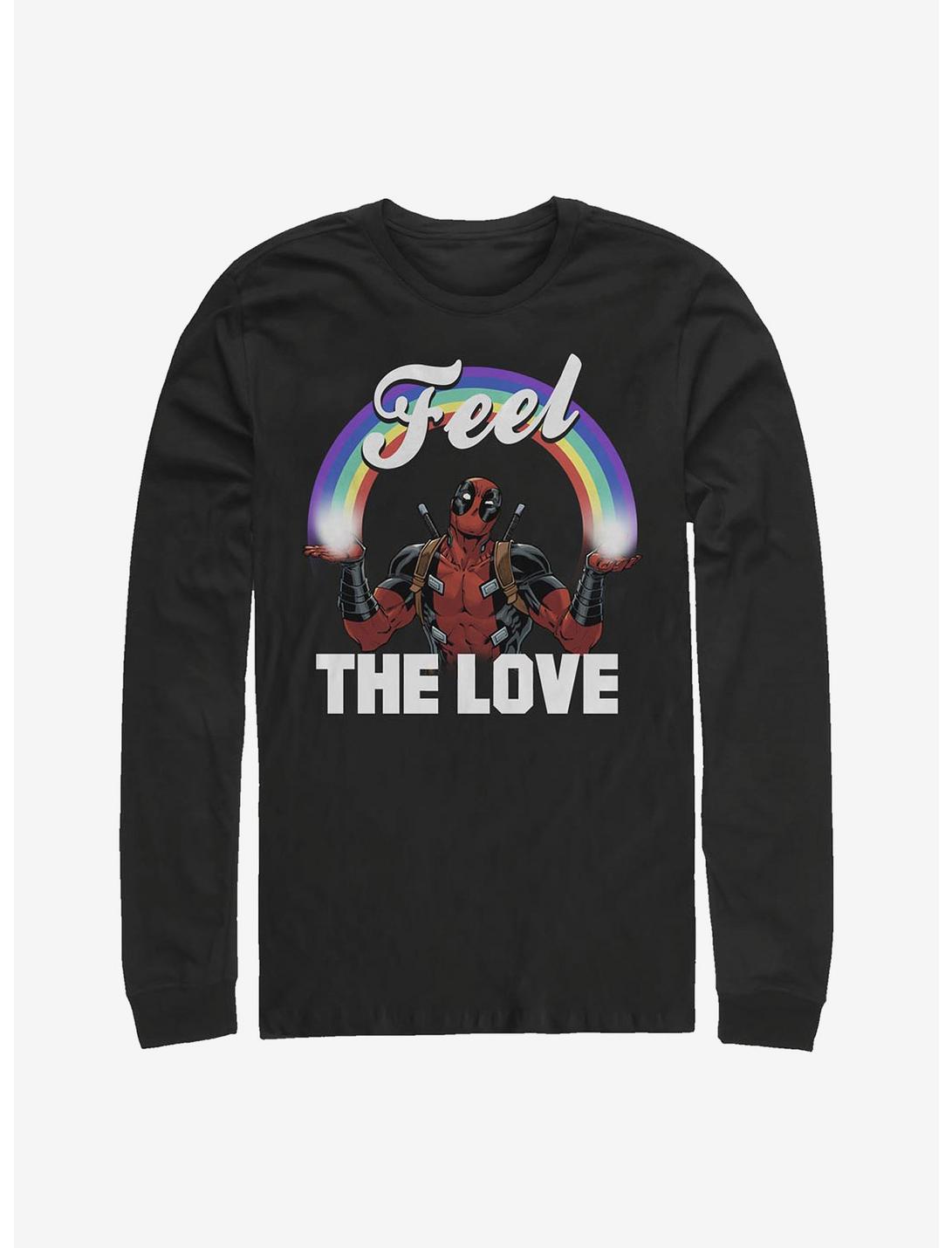 Marvel Deadpool Feel The Love Long-Sleeve T-Shirt