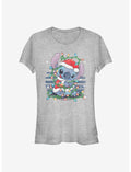 Disney Lilo & Stitch Holiday Lights Girls T-Shirt