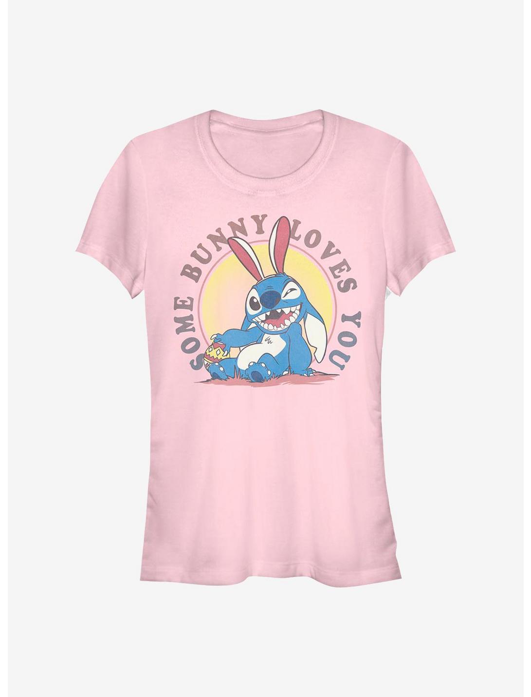 Disney Lilo & Stitch Some Bunny Loves You Girls T-Shirt