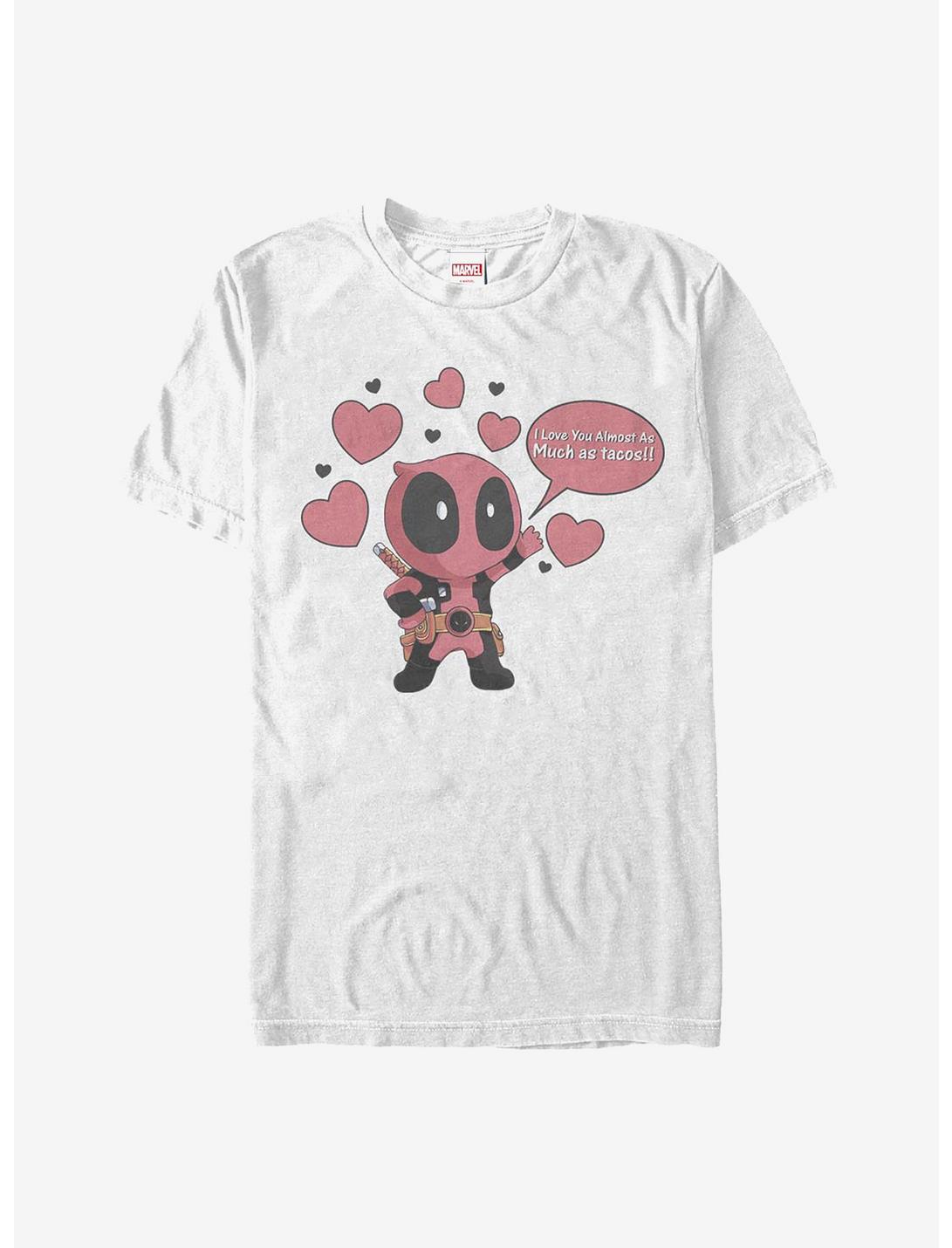 Marvel Deadpool Love Tacos T-Shirt