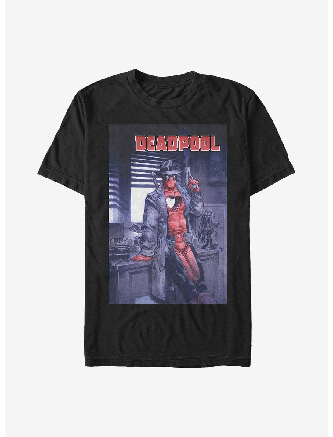 Marvel Deadpool Empty Heart T-Shirt