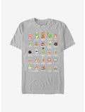 Nintendo Mario Pixel Cast T-Shirt